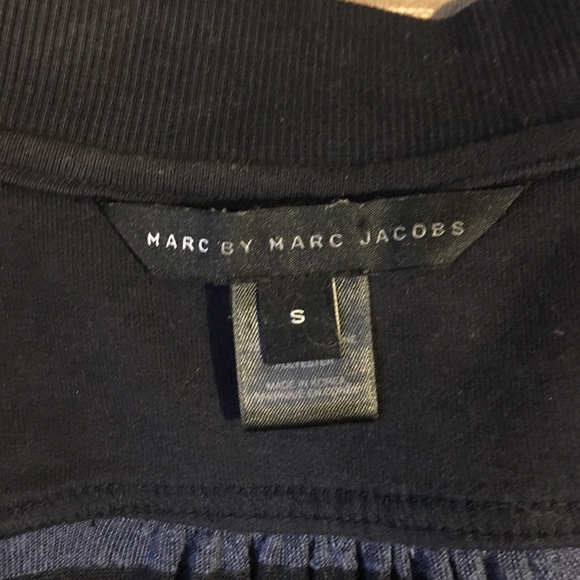 Marc Jacobs Striped Velvet Bomber Jacket - Picture 4 of 8